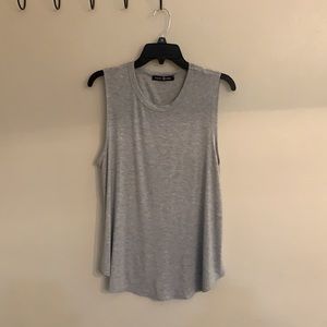 Gray. Size large